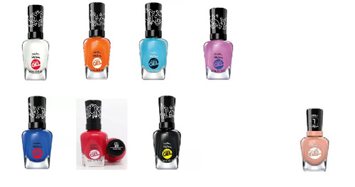 Sally hansen gel - 8x, miracle