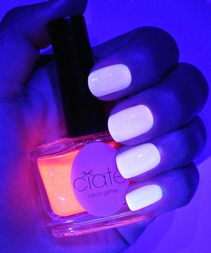 Neon nail polish lacquer - neon,