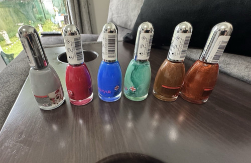 Nail varnish bottles - nail,