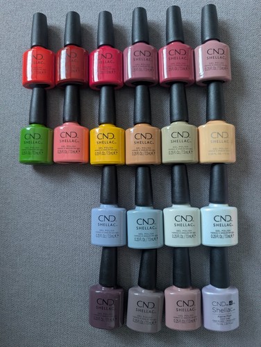 Cnd shellac nail polish job - shellac,