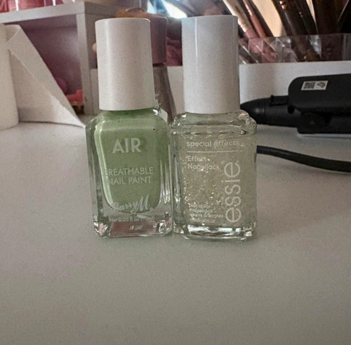 Nail polish lot green - nail, 2