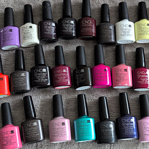 Cnd shellac led gel nail - cnd,